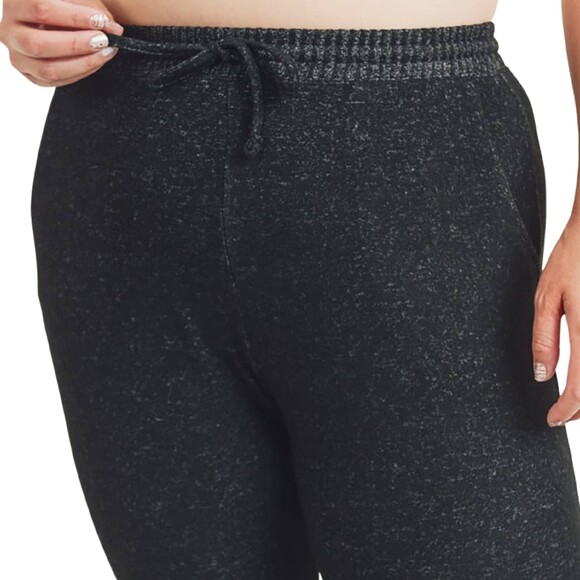 Mono B womens drawstring hacci sweatpants joggers black size 2XL - Picture 8 of 10